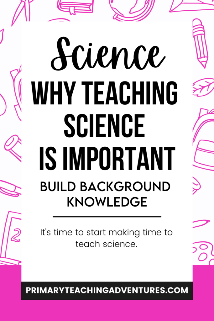 Why Teaching Science is Important